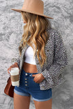LC8511510-20-S, LC8511510-20-M, LC8511510-20-XL, Leopard  Print Casual Jacket