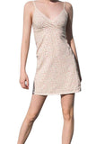 Women's Summer V Neck Tiny Floral Print Slimming Fit Cami Mini Dress