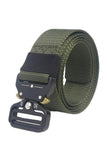 Nylon Tactical Belt with Heavy Duty Quick-Release Buckle for Men and Women