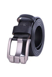 Men's Casual Leather Belt Bussiness Buckle Belt for Jeans