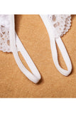 Women's Lace Underwear Briefs Crotchless Panty
