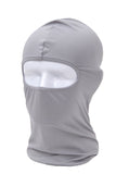 Windproof Full Face Balaclava Unisex Headwear Light Gray