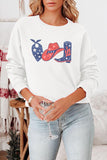 Women's Long Sleeve Graphic Sweatshirt