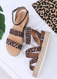 Leopard Women's Sandals Leopard Print Sandals LC121650-20