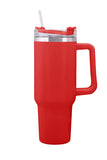 BH05454-3, Red 304 Stainless Steel Double Insulated Cup