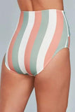 Women's High Waist Front Tie Swimsuit Bottom