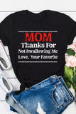 Women's Casual Graphic Tees BEACH BUM Letters Print T Shirt