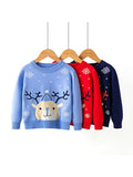 Reindeer Jumper Boys Girls Christmas Sweaters