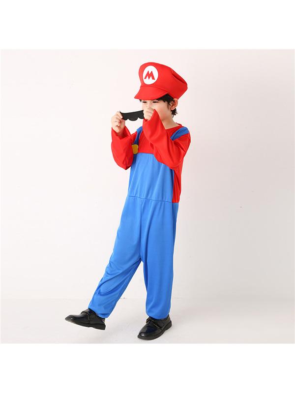 Child Super Mario Halloween Costume