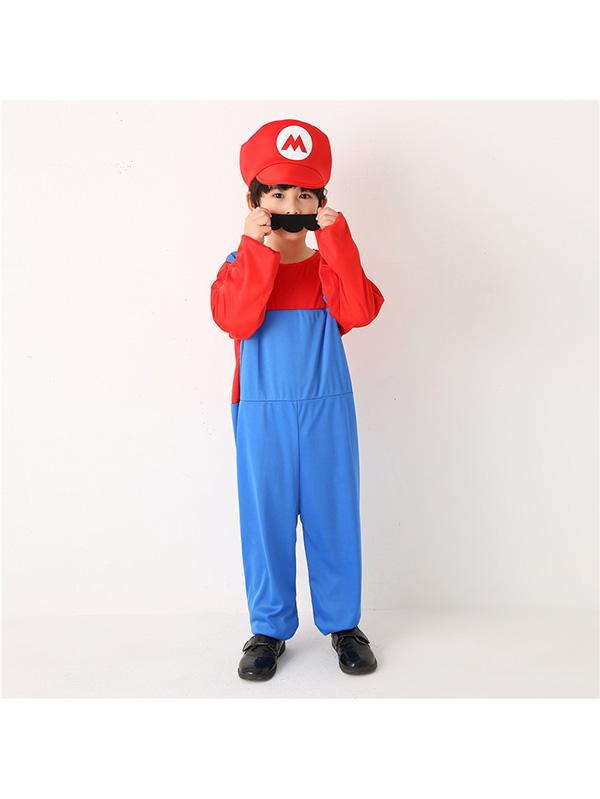 Child Super Mario Halloween Costume