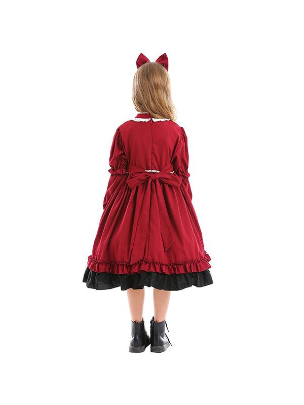 Kids Halloween Lolita Princess Dress