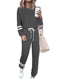 Pullover Top And Jogger Pants Tracksuit For Women