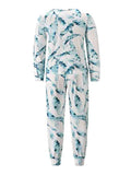 Womens Pajamas Sets T-shirt Jogger Sweatpants Tracksuit