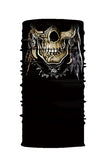 Sports Windproof Indian Skull Print Motorcycle Neck Gaiter