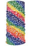 Unisex Tube Scarf Rainbow Print Neck Gaiter For Dust Protection