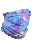Galaxy Print Magic Scarf Motorcycle Neck Gaiter For Dust Protection