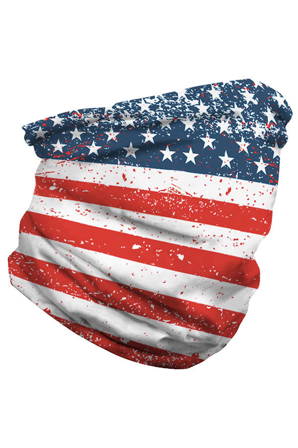 American Flag Print Multifunctional Neck Gaiter Headband