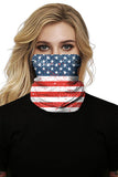 American Flag Print Multifunctional Neck Gaiter Headband