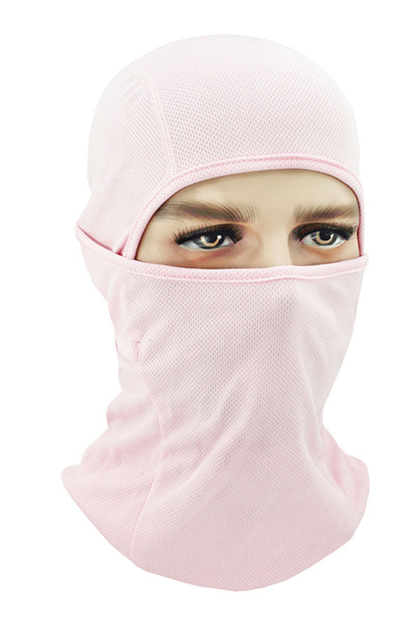 Activities Outdoor Headwear Sun Protection Cycling Ski Balaclava Pink