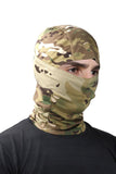 Outdoor Windproof Ski Camouflage Print Balaclava For Dust Protection