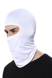 Unisex Outdoor Windproof Ski Balaclava For Dust Protection White