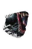 Outdoor Sports Venom Print Neck Gaiter For Dust Protection
