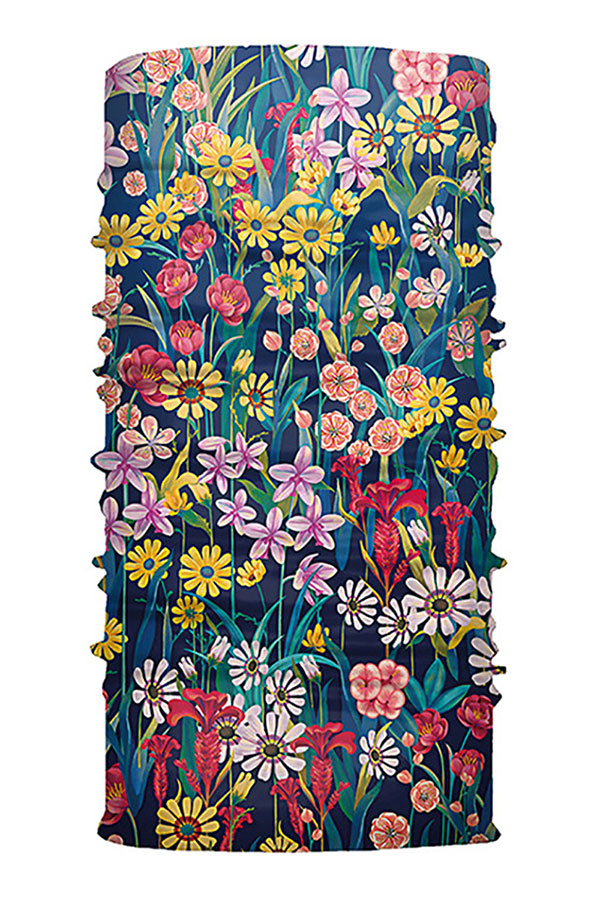 Unisex Outdoor Windproof Floral Print Neck Gaiter