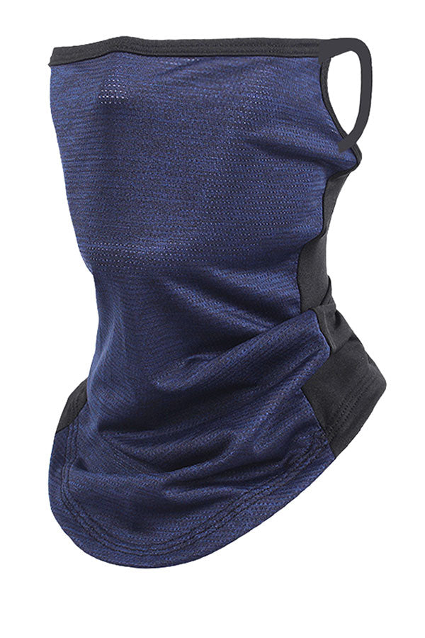 Summer Breathable Cycling Neck Gaiter With Earloop