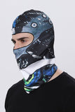 Unisex Windproof Print Balaclava For Dust Protection