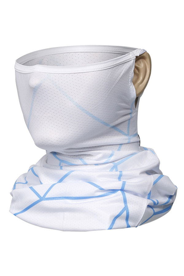 Summer Earloop Breathable Neck Gaiter For Dust Protection