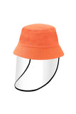 Multifunctional Reusable Shield With Bucket Hat For Kids