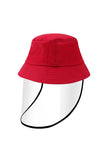 Kids Protective Shield And Bucket Hat For Splash Protection