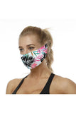 Yoga Sports Headband Tropical Print Neck Gaiter