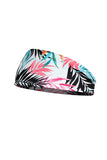 Yoga Sports Headband Tropical Print Neck Gaiter