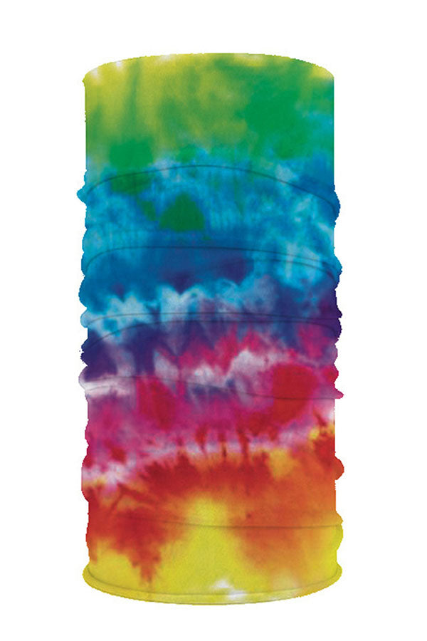 Tie Dye Print Neck Gaiter Fishing Face Shield For Sun Protection