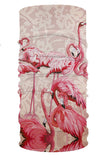 Windproof Flamingo Print Bandanas Dustproof Shield For Women