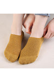 Women's Lightweight Invisible Flat No Show Non Slip Socks With Gel Tab