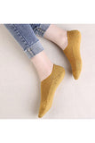 Women's Lightweight Invisible Flat No Show Non Slip Socks With Gel Tab