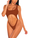 Sexy One Piece Bathing Suits Cut Out Swimwear For Women