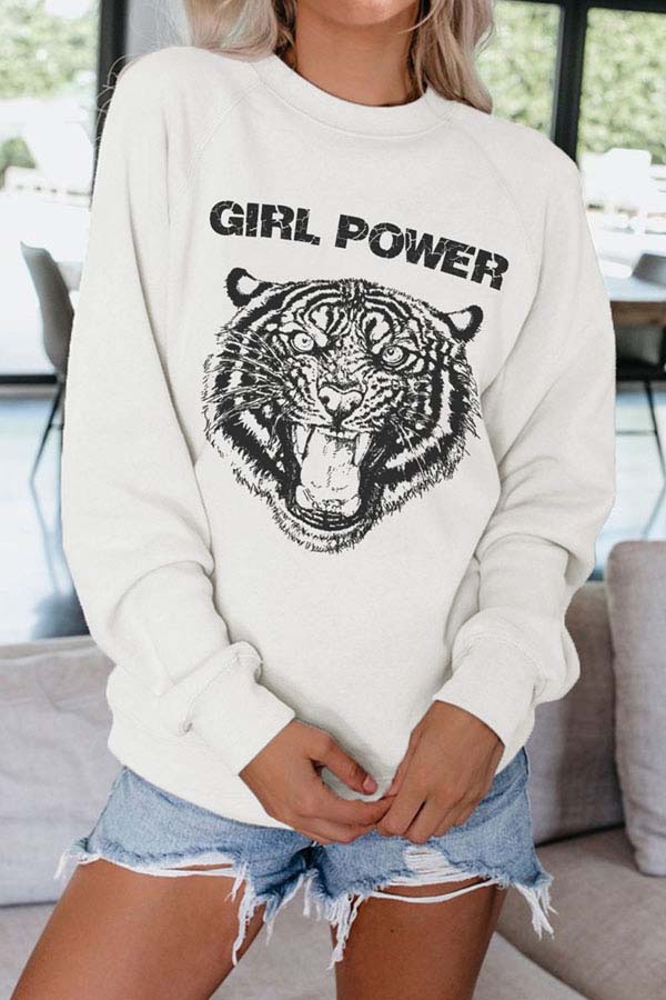 Women's Girl Power Crewneck Sweatshirt