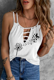 Ladder Hollow-out Tank Top