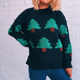 Ugly Christmas Sweater Christmas Tree Knitted Tops