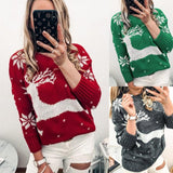 Reindeer Cute Christmas Sweaters For Women
