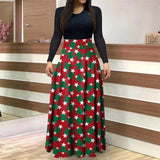Christmas Party Outfit Womens Maxi Dress for Xmas